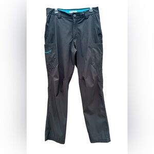 Luly Yang Amazon Pants Size Men’s (32-34) Black Blue